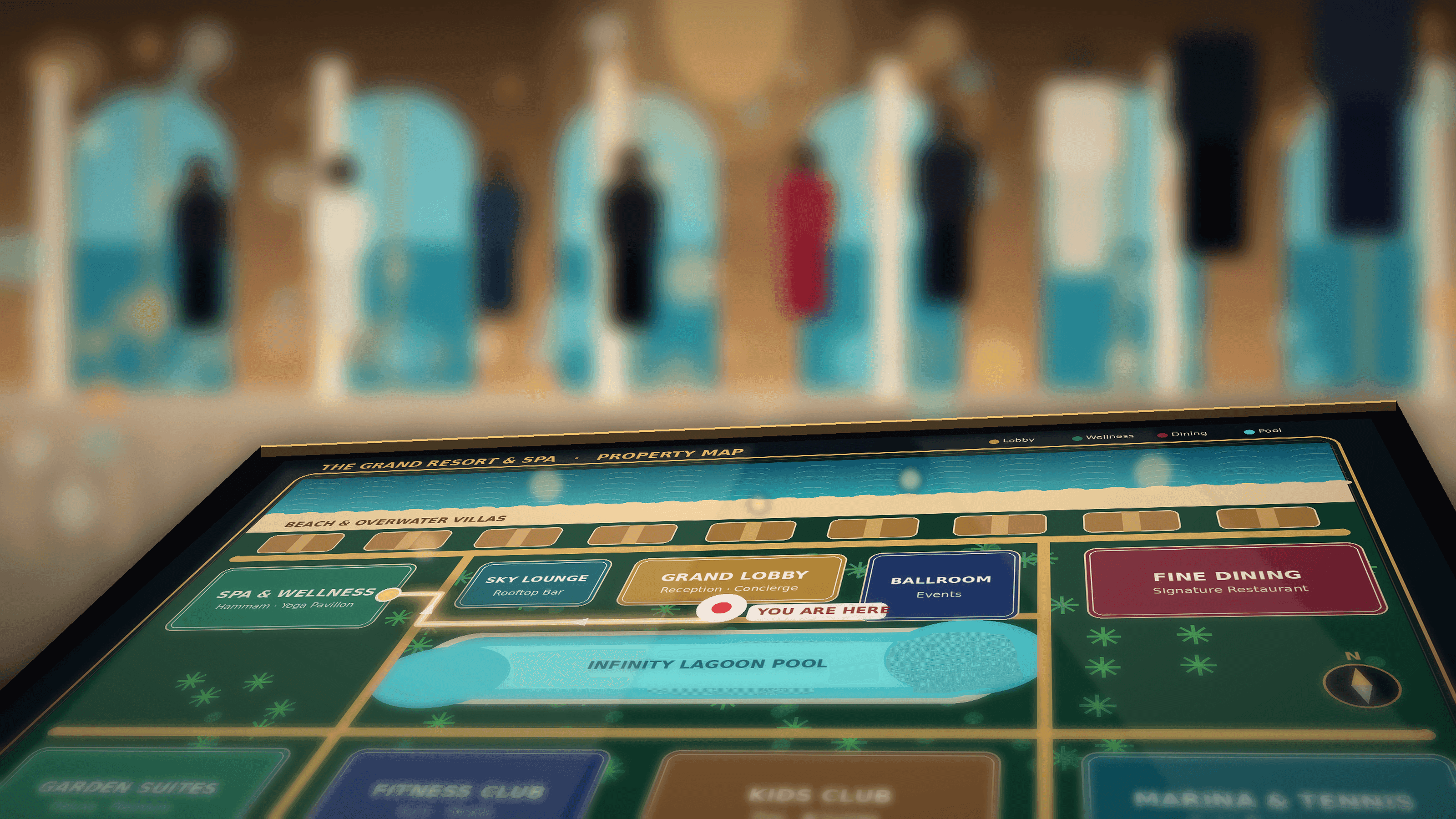 Hotels & Resorts indoor navigation